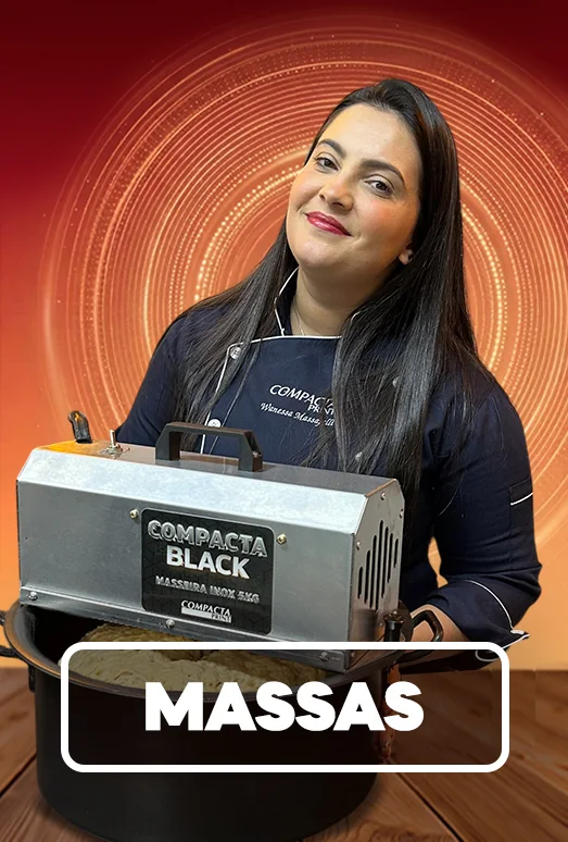 Capa do módulo Massas, com a Wanessa e a masseira